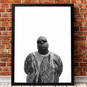 "Christopher Wallace" Notorious B.I.G Lyric Print