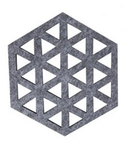 "Bon Hexagon" Laser Cut Coasters