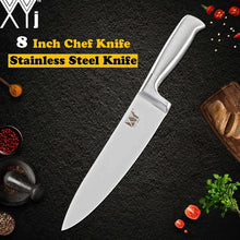 Load image into Gallery viewer, &quot;Chef&#39;s BFF&quot; Stainless Steel Kitchen Knife Set