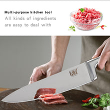 Load image into Gallery viewer, &quot;Chef&#39;s BFF&quot; Stainless Steel Kitchen Knife Set