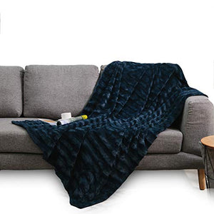 "Cozy Home"  Reversible Throw Blanket