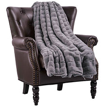 Load image into Gallery viewer, &quot;Think Mink&quot; Faux Fur Throw Blanket