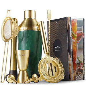 "Game Changer" Green & Gold Bar Set