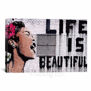 "Pop Life" Banksy Graffiti Art Prints