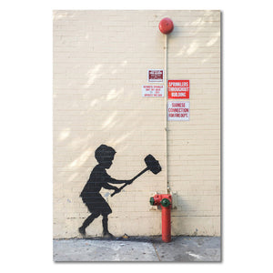 "Pop Life" Banksy Graffiti Art Prints