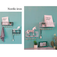 Load image into Gallery viewer, &quot;Iron Works&quot; Wall Shelf