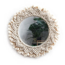 Load image into Gallery viewer, &quot;Nordic Macrame&quot; Mirror