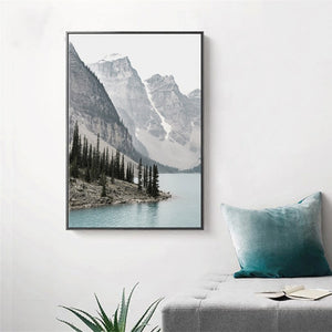"Lake Cascade" Landscape Art Print