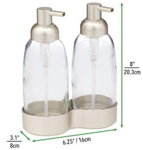 Load image into Gallery viewer, Double Liquid Hand Soap Dispenser Pump