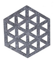 Load image into Gallery viewer, &quot;Bon Hexagon&quot; Laser Cut Coasters