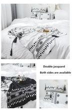 Load image into Gallery viewer, &quot;Brooklyn Boho&quot; Reversible Throw Blanket