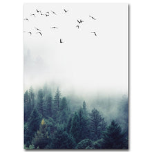 Load image into Gallery viewer, &quot;Evergreen Fog&quot; Art Print on Canvas