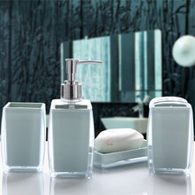 Load image into Gallery viewer, &quot;Simplistic&quot; 4Piece Acrylic Bathroom Set