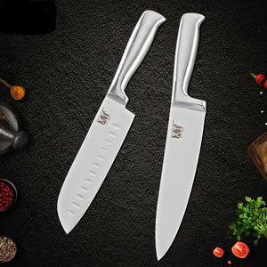 "Chef's BFF" Stainless Steel Kitchen Knife Set